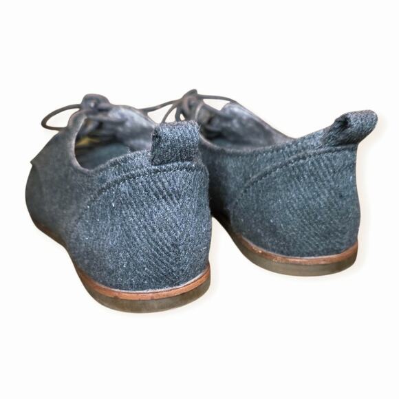 ED by Ellen Degeneres Kerrin Oxford Dress Shoes Lace Up Gray Minimalist - Picture 3 of 7